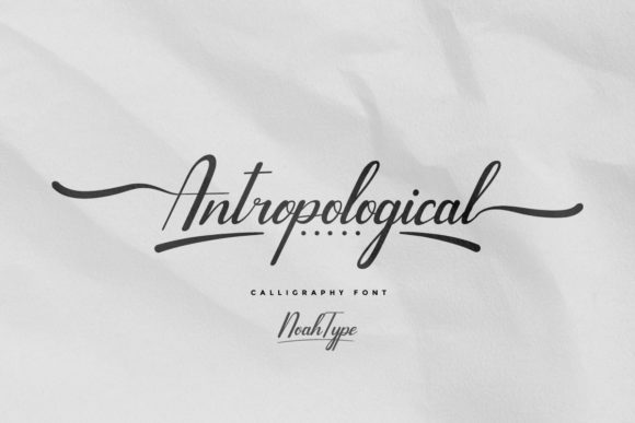 Antropological: A Stylish Script Font