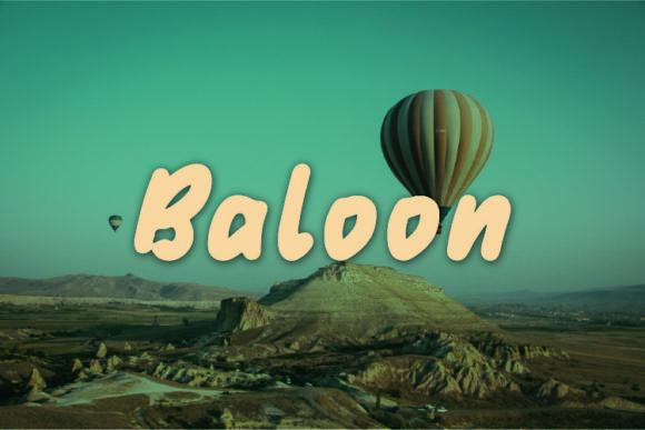 Baloon Font: A Playful Touch for Digital Campaigns
