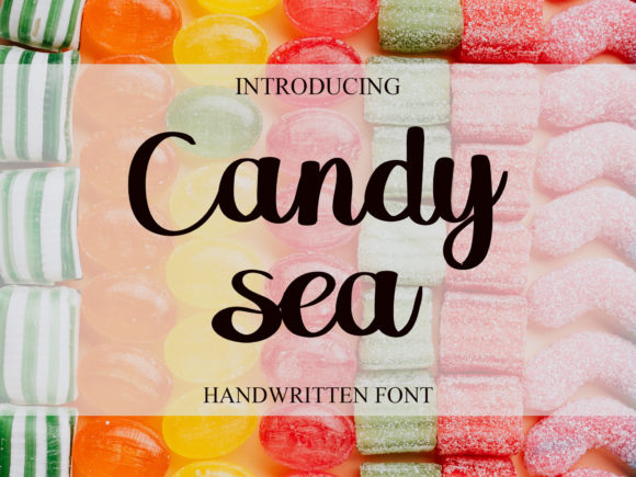 Candy Sea Font: Sweet Script for Creative Makers