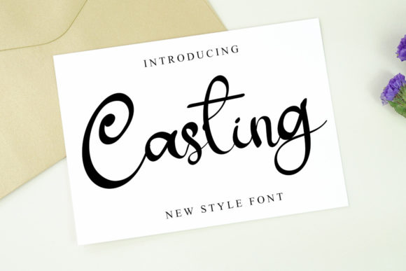 Casting: A Stylish Font for Business