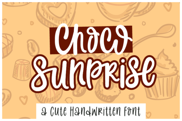 Choco Sunprise: A Handwritten Font for Creative Makers