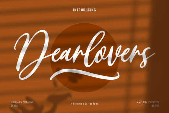 Dearlovers: A Script Font for Real Design Work