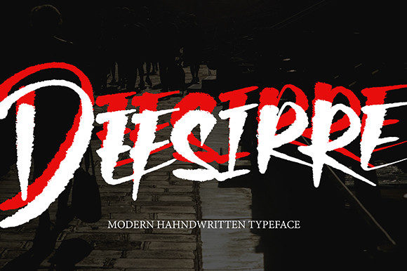 Deesirre: A Cool Handwritten Font for Bold Branding