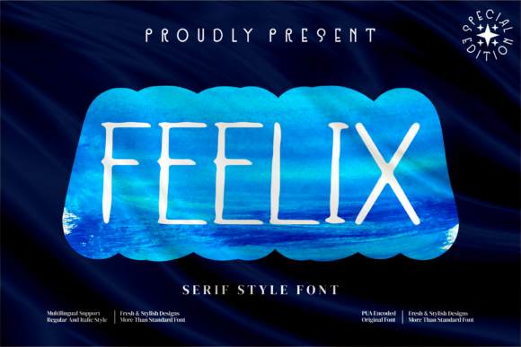 Feelix: A Handwritten Font for Web Design