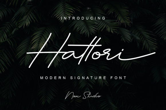 Hattori Font: Timeless Handwritten Style