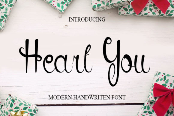 Heart You: A Handwritten Font That Wins Hearts