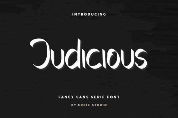 Judicious Font: Elegant Script for Craft Projects