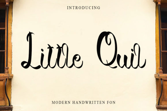 Little Quil Font for Web Design