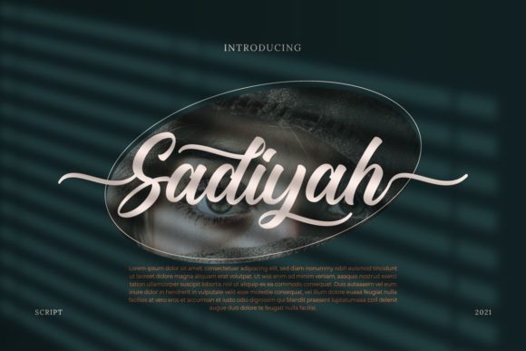 Sadiyah: A Font for Business Elegance