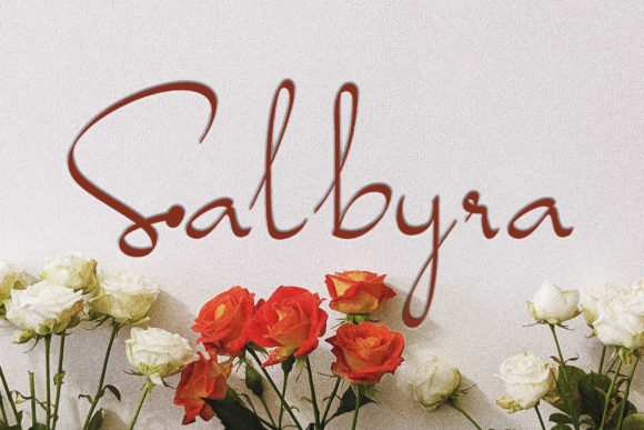 Salbyra: A Elegant Script Font