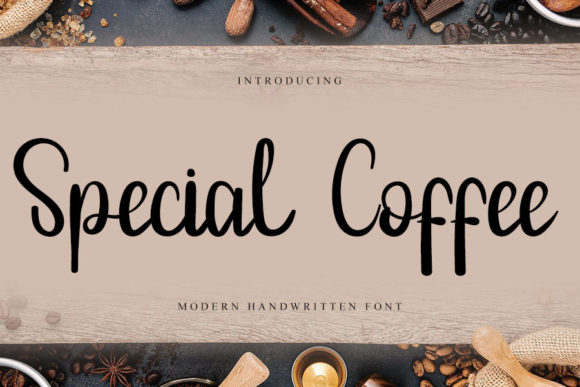 Special Coffee: A Handwritten Font for Elegant Design