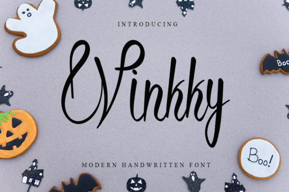 Winkky: A Luxurious Script Font